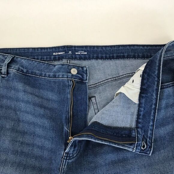 NEW Old Navy High-Rise Wow Loose Jeans Women’s Plus Size 26 Short Stretch Denim - Picture 2 of 10